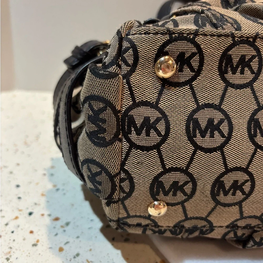 Michael Kors Monogram Satchel Shoulder‎ Handbag